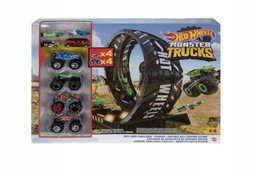 Zestaw Hot Wheels Monster Truck Big Loop Challenge USZKODZONE OPAKOWANIE
