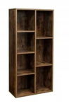 Regał Songmics loft 50 cm x 106 cm x 24 cm odcienie brązu LBC27BX