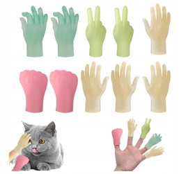 Zestaw małych pacynek na palce, 10 sztuk miniaturowe palce