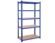 SONGMICS Regał magazynowy 200 x 100 x 50 cm niebieski GLR050Q01
