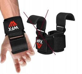 Haki do podnoszenia ciężarów POWYSTAWOWY JEDNA SZTUKA