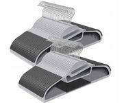 SONGMICS Wieszaki na ubrania 50 sztuk, wieszaki na garnitury CRP41G-50