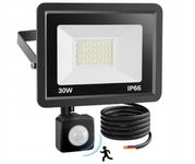 YAMYONE 30W LED reflektor z czujnikiem ruchu na zewnątrz