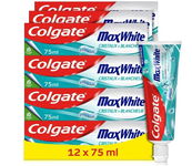 Colgate Max White White Pasta do zębów Wybielająca 12 SZTUK