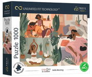 TREFL Puzzle Prime 1000el układanka Hello Morning UFT YOGA POWYSTAWOWY