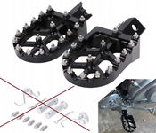 Podnóżki aluminiowe CNC do CRF50 CRF70 CRF110 XR50 XR70 XR110 OPIS