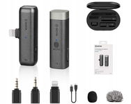 Boya Bezprzewodowy mikrofon BY-WM3D 2,4 GHz z adapterem Lightning