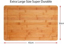 Deska do krojenia z organicznego bambusa Premium marki Harcas 45 x 30 cm