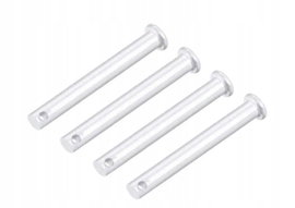 Śruby widełkowe z pojedynczym otworem Łeb płaski 8 mm x 80 mm 4 SZTUKI