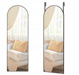 SONGMICS Lustro na całe ciało, 120 x 40 cm, wypukłe lustro LFM033B01