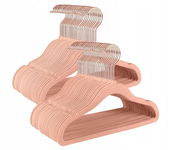 SONGMICS Wieszaki na ubrania dla dzieci, zestaw 50 sztuk CRF027P01