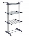 SONGMICS Duży suszarka do ubrań 64 x 126 x 172 cm LLR701W01V1 OPIS