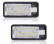 URAQT Lampa oświetlenia tablicy rejestracyjnej 12 V 24 diody LED 6000 K