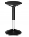 SONGMICS OSC05BK Ergonomiczny taboret biurkowy obracany o 360 56-81 cm