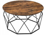 Stolik kawowy Vasagle SONGMICS okrągły 80 x 80 x 45cm LCT040B01V1