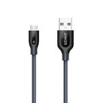 Anker PowerLine+ Micro USB kabel USB 0,9 m Micro-USB B USB A Czarny
