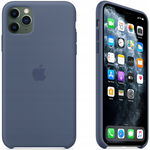Etui iPhone 11 Pro Max Silicone Blue