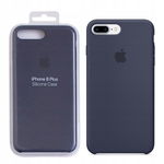 Etui iPhone 8 Plus Silicone Blue