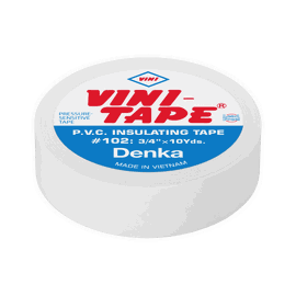Taśma izolacyjna VINI-Japan #102 0.15x19x10 biała 1szt