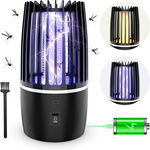 ELEKTRYCZNA PUŁAPKA LAMPA OWADOBÓJCZA NA KOMARY MUCHY MUSZKI UV 4000mAh