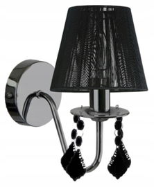 Kinkiet ścienny Light Prestige MONA LP-5005/1W BK, E14, 40W