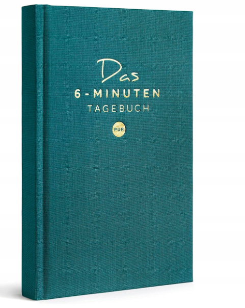 Das 6-Minuten-Tagebuch pur, dziennik rozwoju osobistego, motywacji