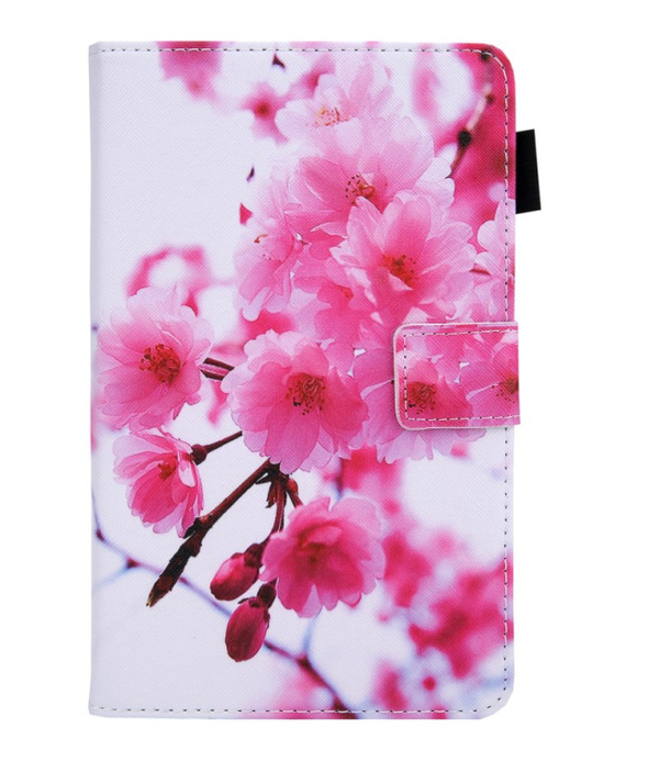 Etui/ pokrowiec/case na tablet iPad Mini 6, magnetyczny z klapką, 8.3" kwiaty