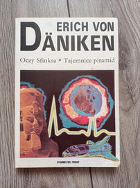 Książka Erich von Daniken Oczy Sfinksa Tajemnice piramid Prokop 1992