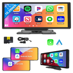 Radio Samochodowe Ekran Dotyk 10,26" CarPlay Android Auto 64GB TF AUX USB