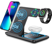 Stacja Indukcyjna 3 w 1 Składana - Ładowanie Bezprzewodowe dla Apple 18W