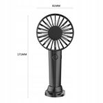 Wentylator Mini Handheld Fan czarny