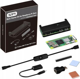 Aluminiowa obudowa CNC RASPBERRY PI ZERO BASIC STARTER