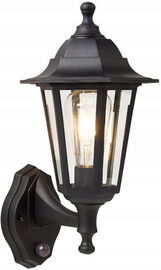 CGC Lighting Lampa ścienna zewnętrzna czarna w stylu vintage