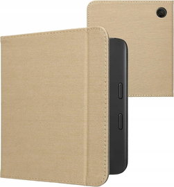 Etui z Zapięciem Magnetycznym do Tolino Vision 6- Beżowy Case do czytnika