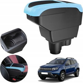 GAFAT Dacia Duster 2018-2021 Podłokietniki 6xUSB Uchwyt