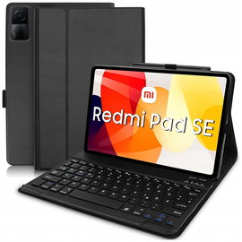 Etui z klawiaturą Bluetooth do Xiaomi Redmi Pad SE 11" 2023, case, futerał