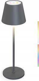 Lampka stołowa bezprzewodowa LED RGB Malux szara 2szt.
