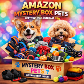 AMAZON MYSTERY BOX PETS – ARTYKUŁY DLA ZWIERZĄT (NEW)