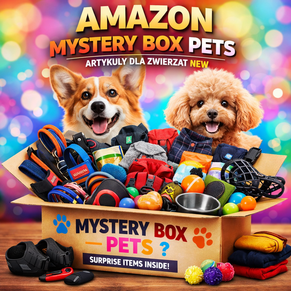 AMAZON MYSTERY BOX PETS – ARTYKUŁY DLA ZWIERZĄT (NEW)
