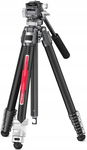 ULANZI TT09 VideoGo Travel Tripod, węglowy, 360° Pan, obciążenie 44.09 lb.