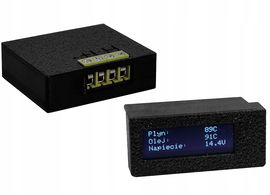 Wyświetlacz CAN temperatury oleju/płynu ładowania BMW E60 E90