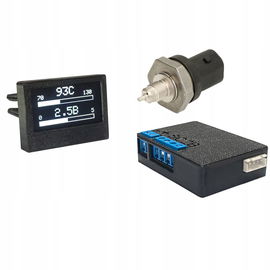 Wskaźnik CISNIENIA OLEJU TEMPERATURY OLEJU uniwersalny czujnik BOSCH zestaw