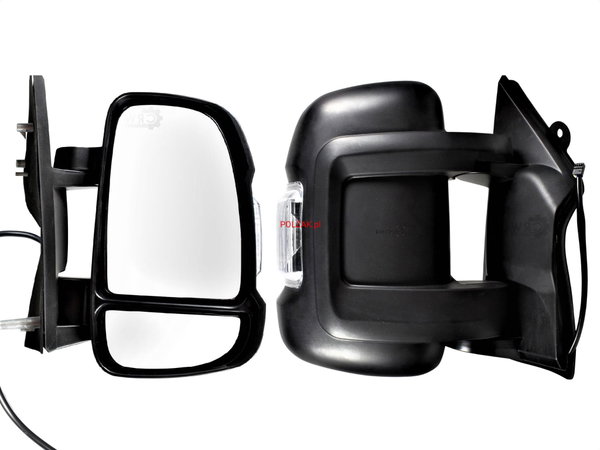 Lusterko Prawe Fiat Ducato Boxer Jumper 2006-2013 Elektryczne Krótkie 8 pin