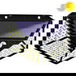 Lampa solarna LED czujnik ruchu zmierzchu Ogrodowa Lampka słoneczna 100 LED
