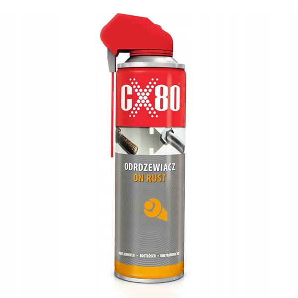 CX80 On Rust Spray na rdzę antykorozyjny Odrdzewiacz z Aplikatorem 500ml