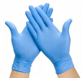 Rękawiczki gumowe nitrylowe bezpudrowe rękawice ochronne 100 sztuk roz. XL