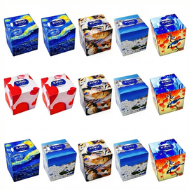 1008 sztuk Wyciągane Chusteczki higieniczne 3 Warstwowe 18x Pudełko 56 szt