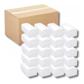Papier ZZ do podajnika dozownika Ręcznik Papierowy 20x150 Karton 3000 szt.