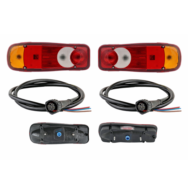 Komplet 2 lampy tylne 2 wtyczki tył Renault TRUCKS D Midlum Avia DAF VOLVO