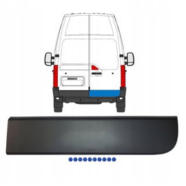 Listwa drzwi tył PRAWA Renault Master Opel Movano Nissan NV400 2010-2023
